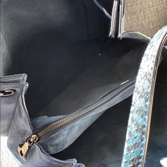 Coach snakeskin handbag - Picture 5 of 9